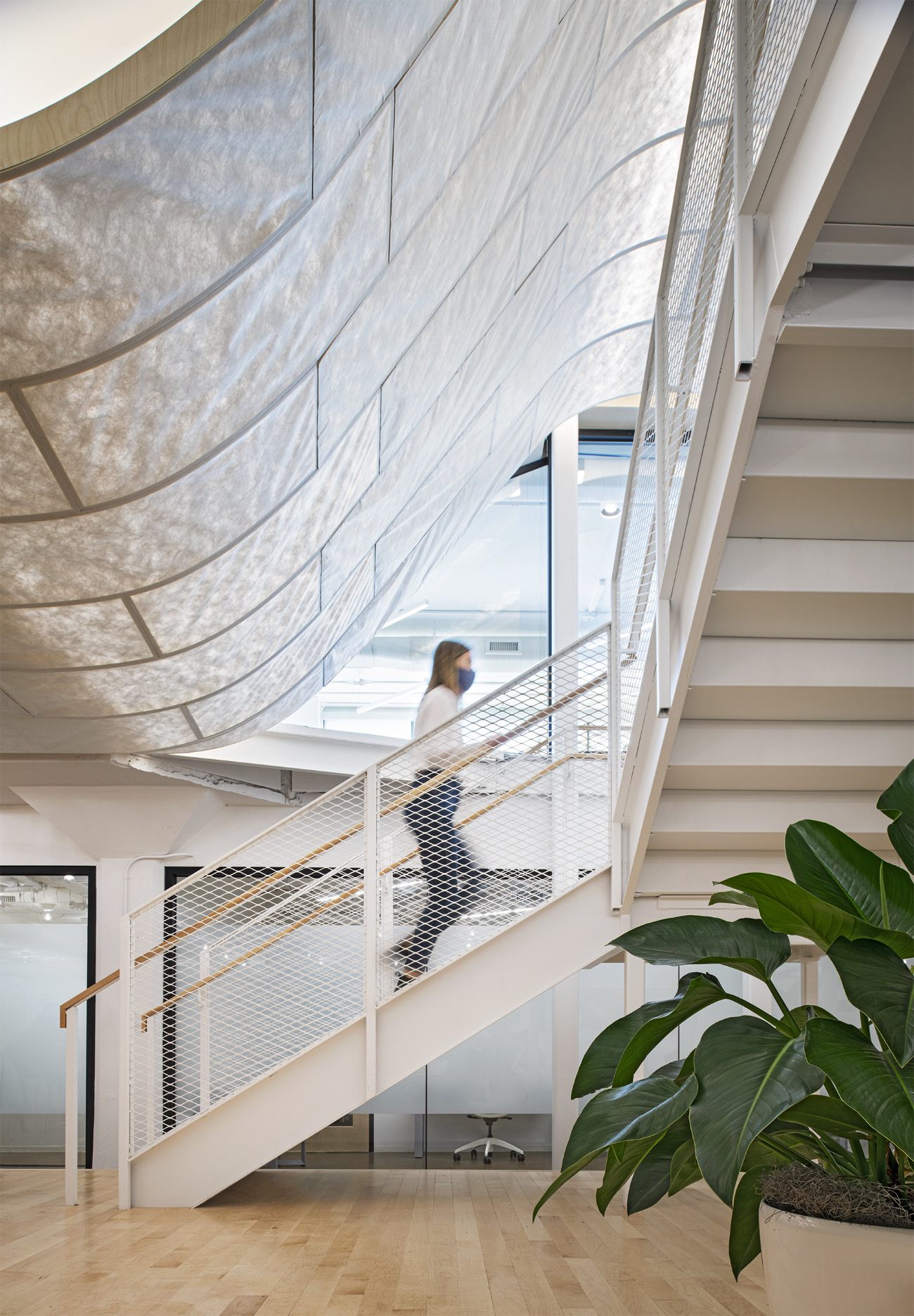Stairway bamboo-office-4