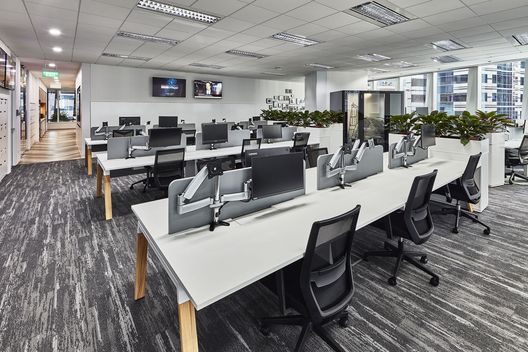 Open-plan workspace bbc-studios-singapore-office-9