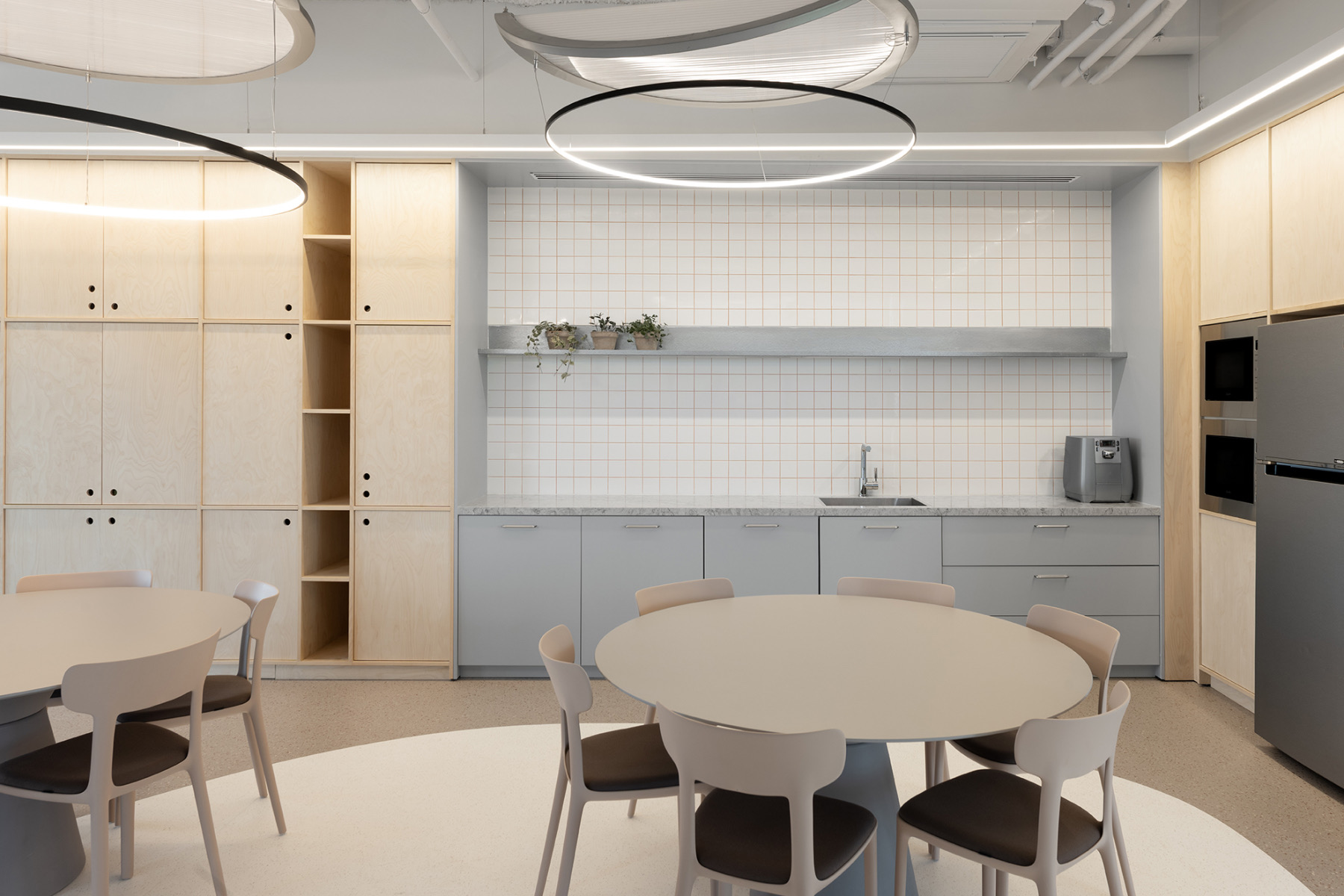 Kitchen / Seating area md-biosciences-office-17