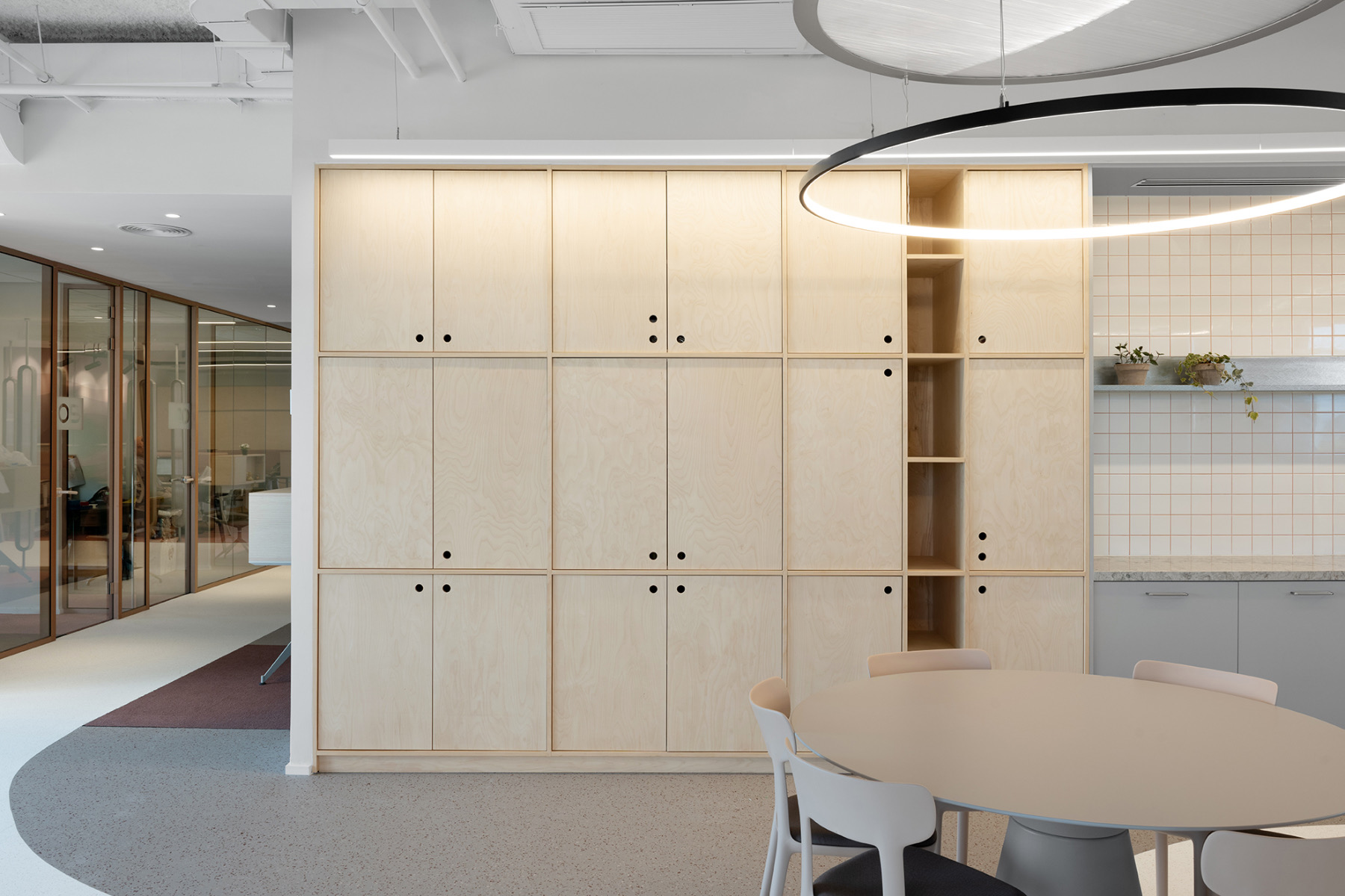 Kitchen / Seating area md-biosciences-office-20