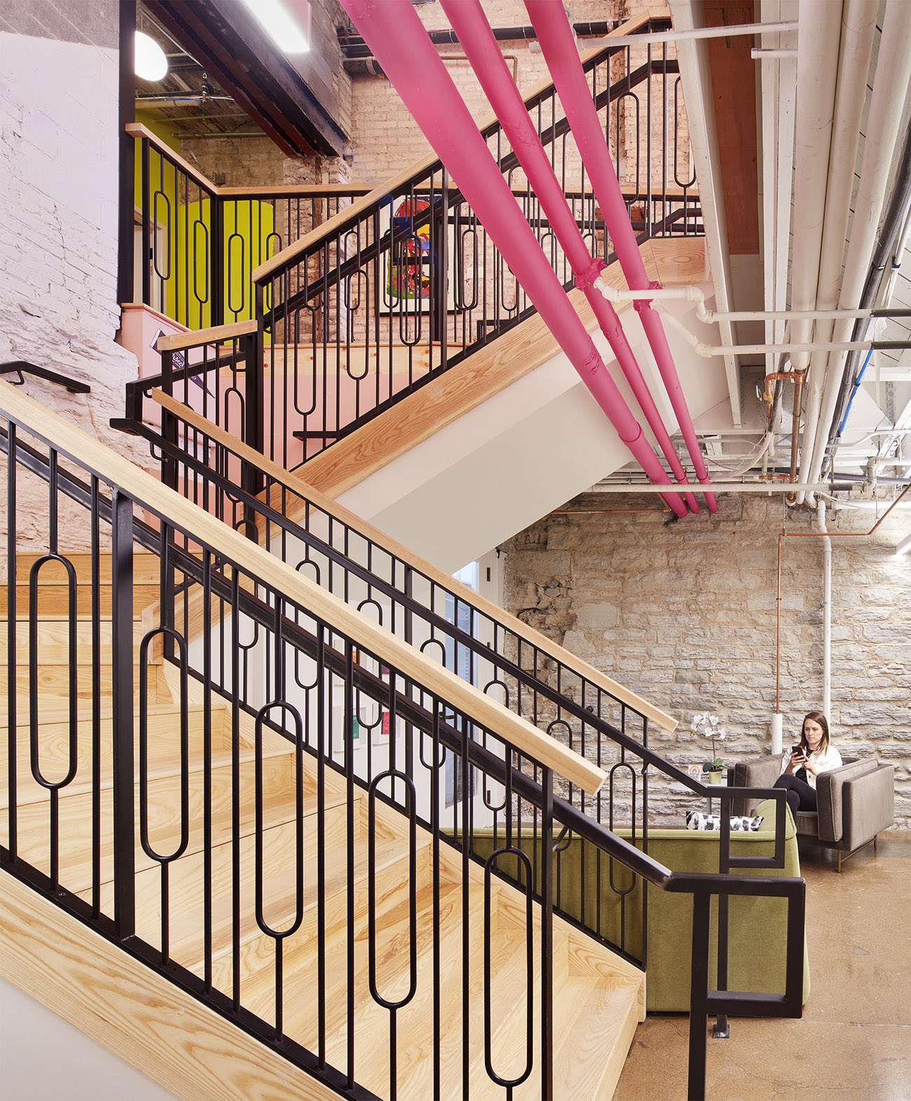 Staircase the-coven-saint-paul-coworking-12