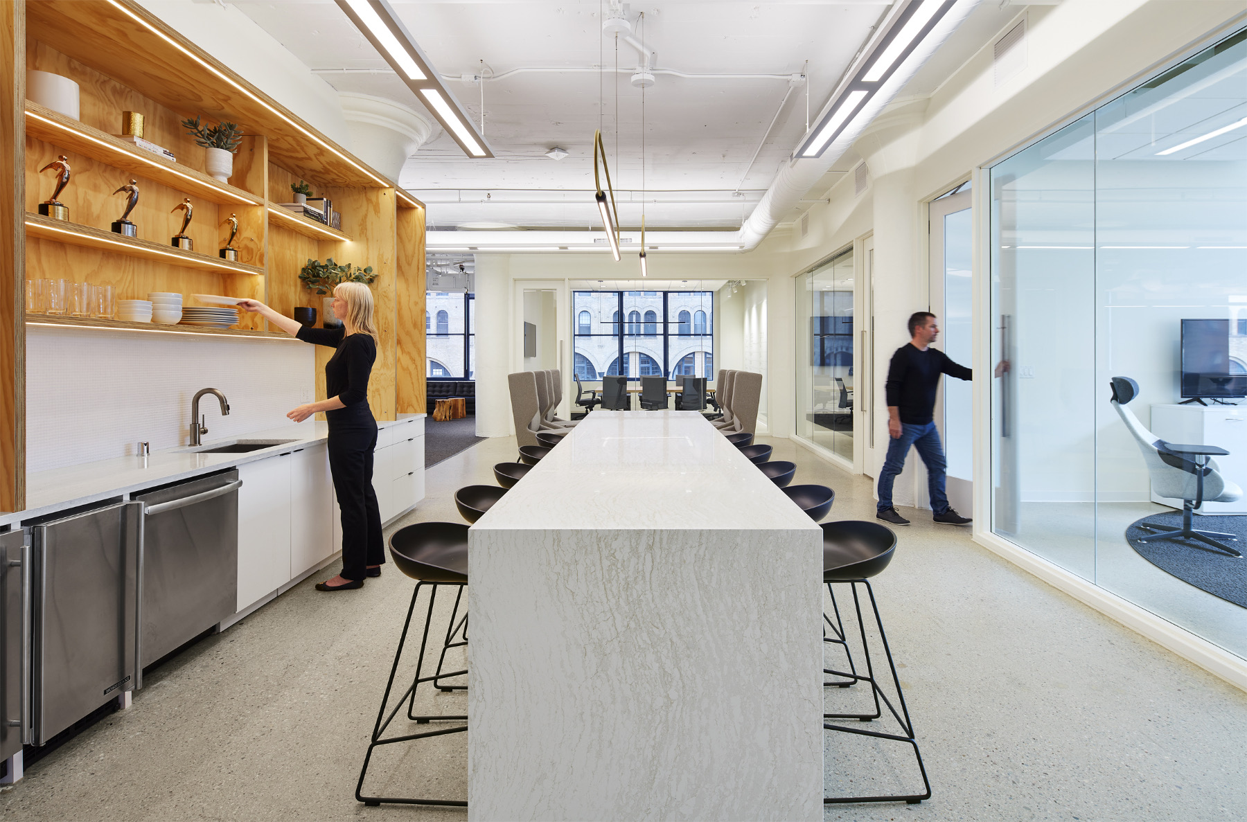 Coffee point / Communal space yamamoto-minneapolis-office-5